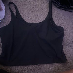 lululemon align tank top size 14 black